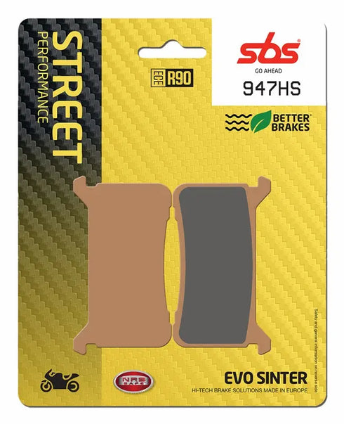 SBS HS Sinter Front Brake Pads - FA700