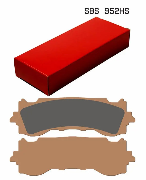 SBS HS Sinter Front Brake Pads - FA717