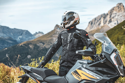 Schuberth C5 Globe Helmet - Grey — Motorcycle Helmets (image 11 of 13)