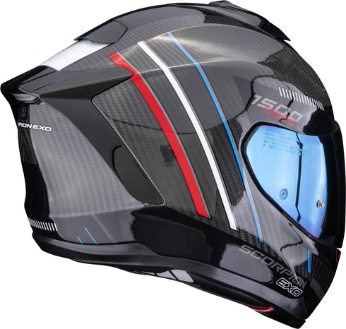 Scorpion EXO-1500 Carbon Air Zity Helmet - Black/Red/Blue