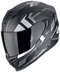 Scorpion EXO-520 Evo Air Sensus Helmet - Black/Silver Matt