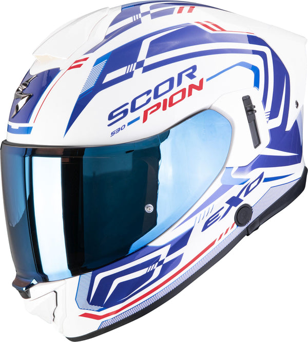 Scorpion EXO-530 Air Slope Helmet - White/Blue/Red