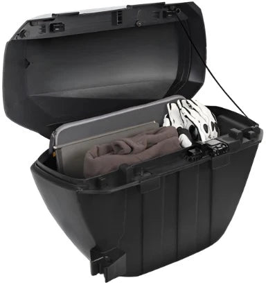 Shad SH23 Side Cases - Aluminum Look