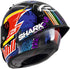 Shark Race-R Pro GP Replica Helmet - Zarco Chakra DVB