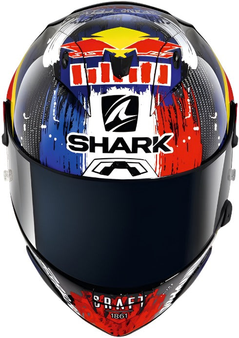 Shark Race-R Pro GP Replica Helmet - Zarco Chakra DVB