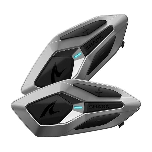 Shark SENA Intercom System Mesh Double - Grey