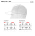 Alpinestars Corp Shift 2 Curved Brim Hat - Black/White — Lifestyle (image 3 of 3)