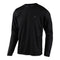 Troy Lee Designs MTB FLowline Long Sleeve Jersey - Black
