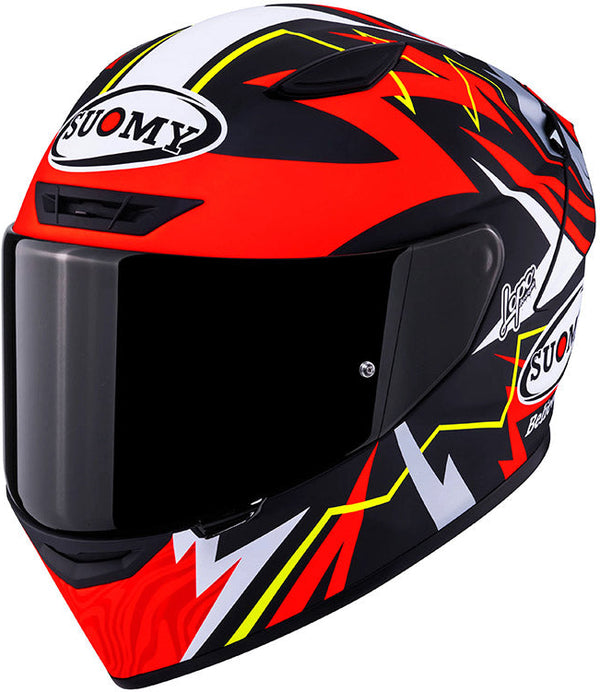 Suomy Track-1 Sam Lowes (2025) Replica Helmet - Red Matt