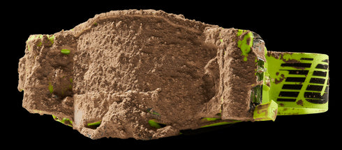 100% Armega Fluo Yellow Roll Off System - Clear Lens