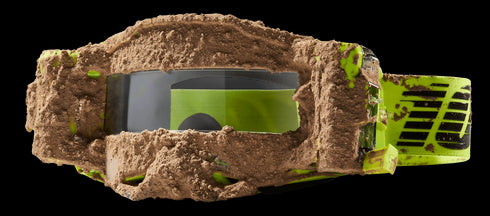 100% Armega Fluo Yellow Roll Off System - Clear Lens