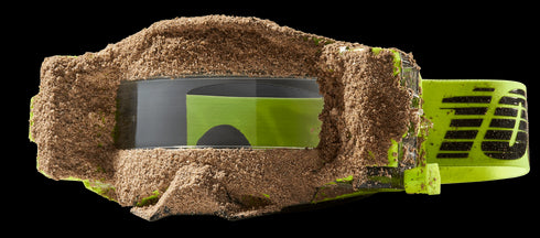 100% Armega Fluo Yellow Roll Off System - Clear Lens