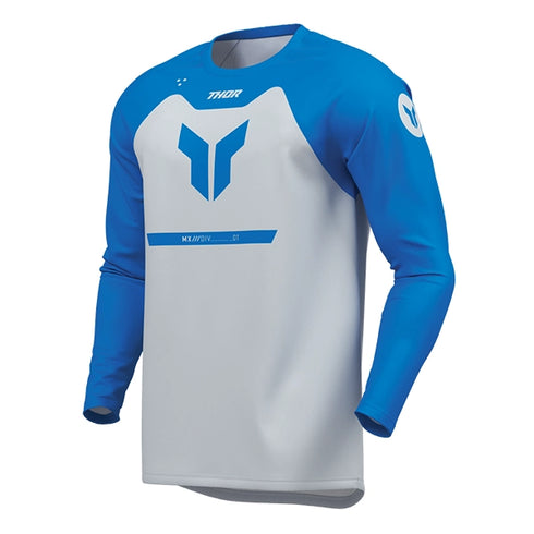 Thor 2026 Ridemode Jersey - Menace Blue — Motorcycle Gear (image 1 of 6)