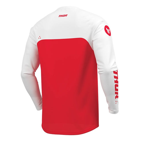 Thor 2026 Ridemode Jersey - Menace Red — Motorcycle Gear (image 3 of 4)