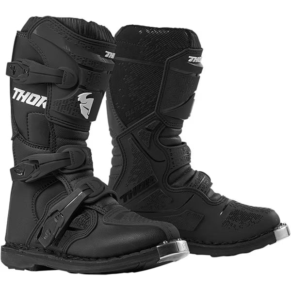 Thor 2022 Youth Blitz XP Boots - Black