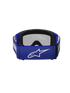 Alpinestars Vision 3 Wordmark Goggles Blue Mirror Silver