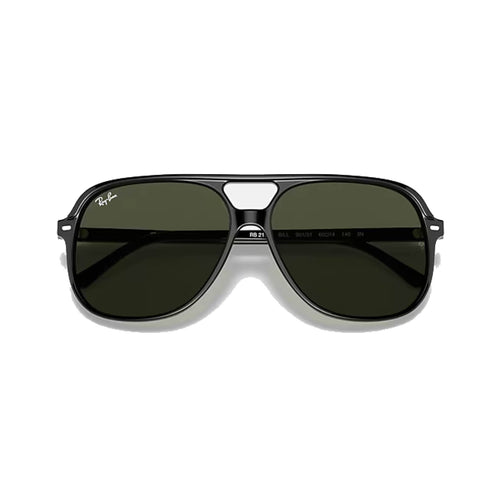 Ray-Ban Bill Sunglasses - Polished Black (Green Lens)