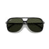 Ray-Ban Bill Sunglasses - Polished Black (Green Lens)