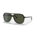 Ray-Ban Bill Sunglasses - Polished Black (Green Lens)