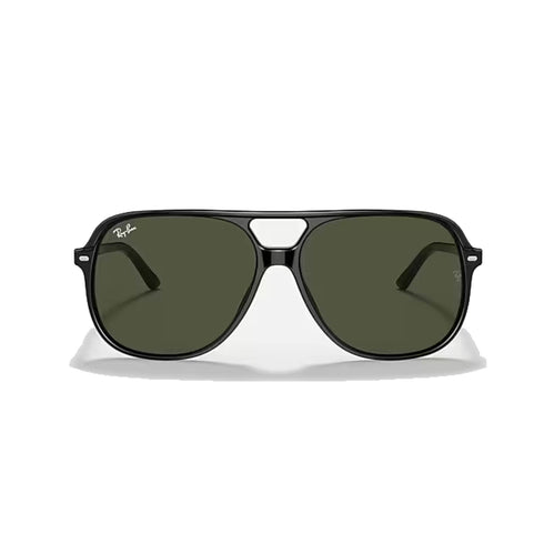 Ray-Ban Bill Sunglasses - Polished Black (Green Lens)