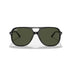 Ray-Ban Bill Sunglasses - Polished Black (Green Lens)