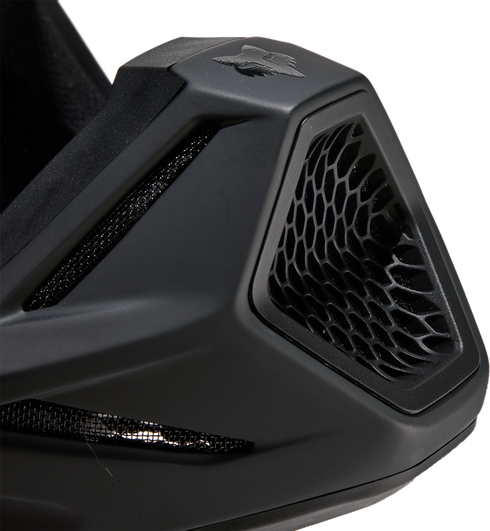Fox Racing V3 Solid Helmet - Black Matt