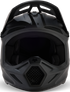 Fox Racing V3 Solid Helmet - Black Matt