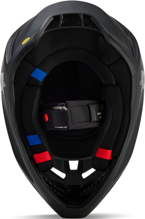 Fox Racing V3 Solid Helmet - Black Matt