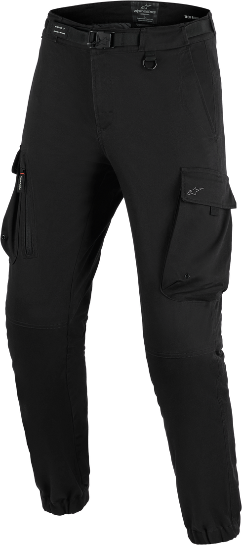 Alpinestars FLEX-AST Cargo Pants - Black/Black — Motorcycle Gear (image 1 of 13)