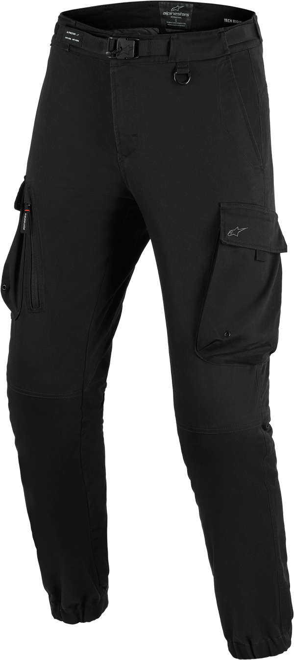Alpinestars FLEX-AST Cargo Pants - Black/Black — Motorcycle Gear (image 1 of 13)