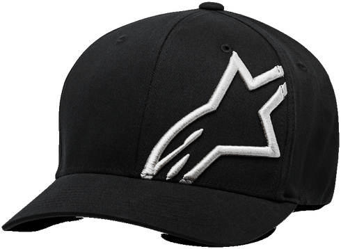 Alpinestars Corp Shift 2 Curved Brim Hat - Black/White — Lifestyle (image 2 of 3)