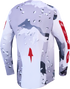 Alpinestars 2027 Racer Air Lone Jersey - Grey Camo/White/Fire Red