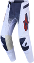 Alpinestars 2027 Techstar Swan Pants - Light Lilac/Dark Grey/Red Fluo