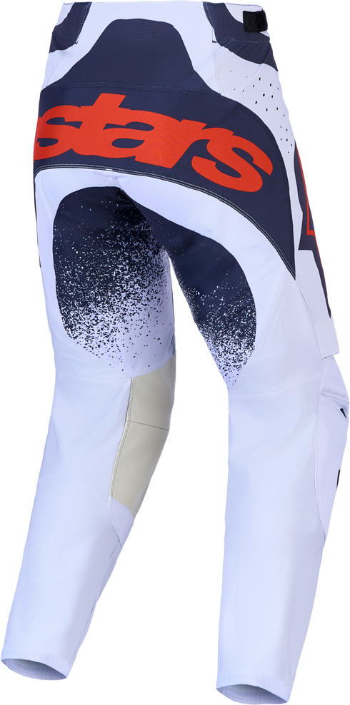 Alpinestars 2027 Techstar Swan Pants - Light Lilac/Dark Grey/Red Fluo