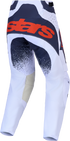 Alpinestars 2027 Techstar Swan Pants - Light Lilac/Dark Grey/Red Fluo