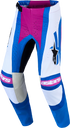 Alpinestars 2027 Techstar Maven Pants - White/Hot Coral/Blithe Blue