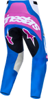 Alpinestars 2027 Techstar Maven Pants - White/Hot Coral/Blithe Blue