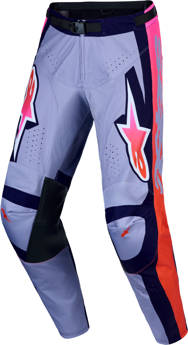 Alpinestars 2027 Racer Air Hunt Pants - Light Violet/Deep Purple/Pink Fluo — Motorcycle Gear (image 1 of 9)