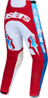 Alpinestars 2027 Racer Hunt Pants - White/Fire Red/Ucla Blue