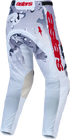 Alpinestars 2027 Racer Air Lone Pants - Grey Camo/White/Fire Red