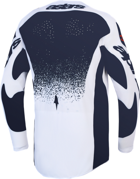 Alpinestars 2027 Techstar Swan Jersey - Light Lilac/Dark Grey/Red Fluo