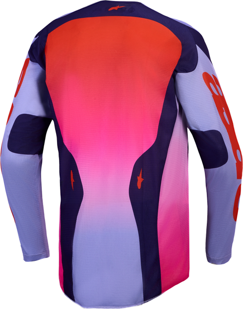 Alpinestars 2027 Racer Air Hunt Jersey - Light Violet/Deep Purple/Pink Fluo