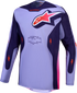 Alpinestars 2027 Racer Air Hunt Jersey - Light Violet/Deep Purple/Pink Fluo