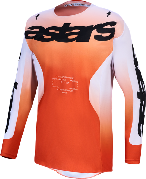 Alpinestars 2027 Racer Amber Jersey - Cardinal Red/Light Lilac/Black