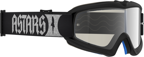 Alpinestars Youth Vision Atrox Goggles - Black/Silver (Mirror Silver Lens) — Motorcycle Gear (image 3 of 4)