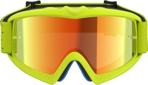 Alpinestars Youth Vision Vesta Goggles - Yellow/Black (Mirror Red Lens) — Motorcycle Gear (image 2 of 4)