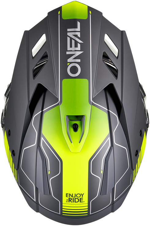 O'Neal V.26 Sierra RS Echo Helmet - Black/Yellow