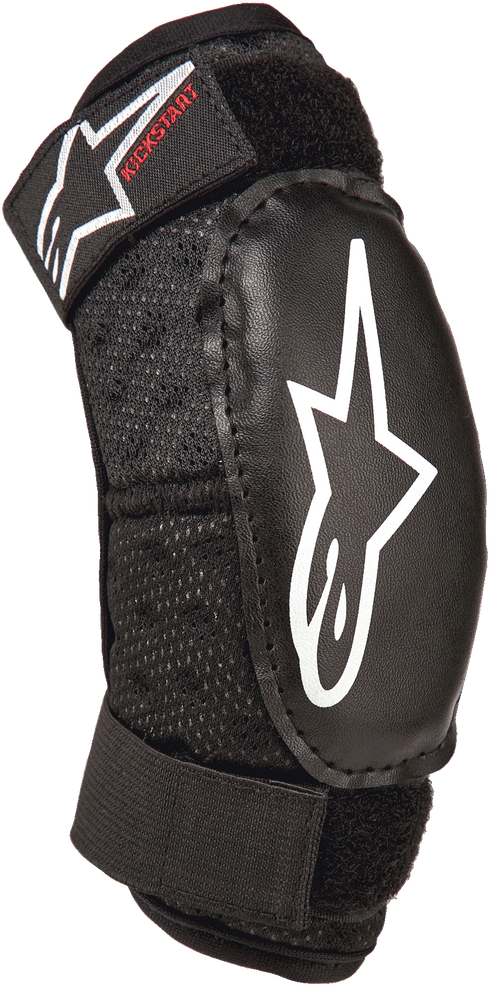 Alpinestars Youth Bionic Action Kickstart Elbow Guard - Black/Red