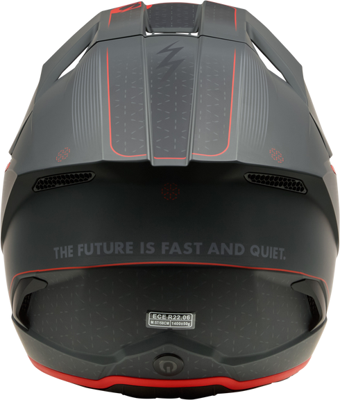 O'Neal 2026 3 Series E-STROKE Helmet - Grey/Red