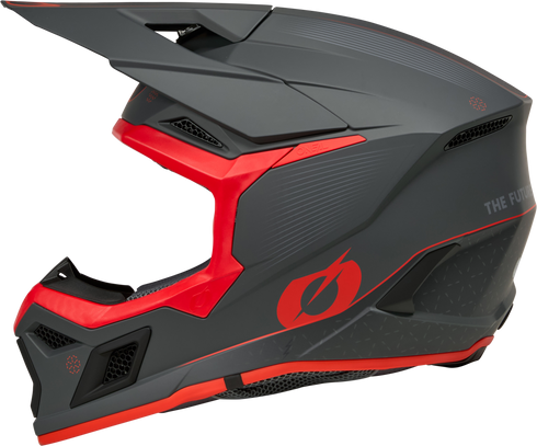 O'Neal 2026 3 Series E-STROKE Helmet - Grey/Red